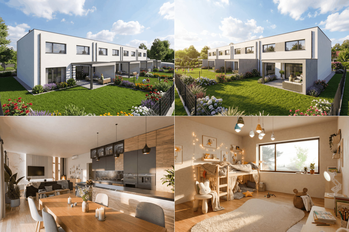 Řadové domy Vrbice